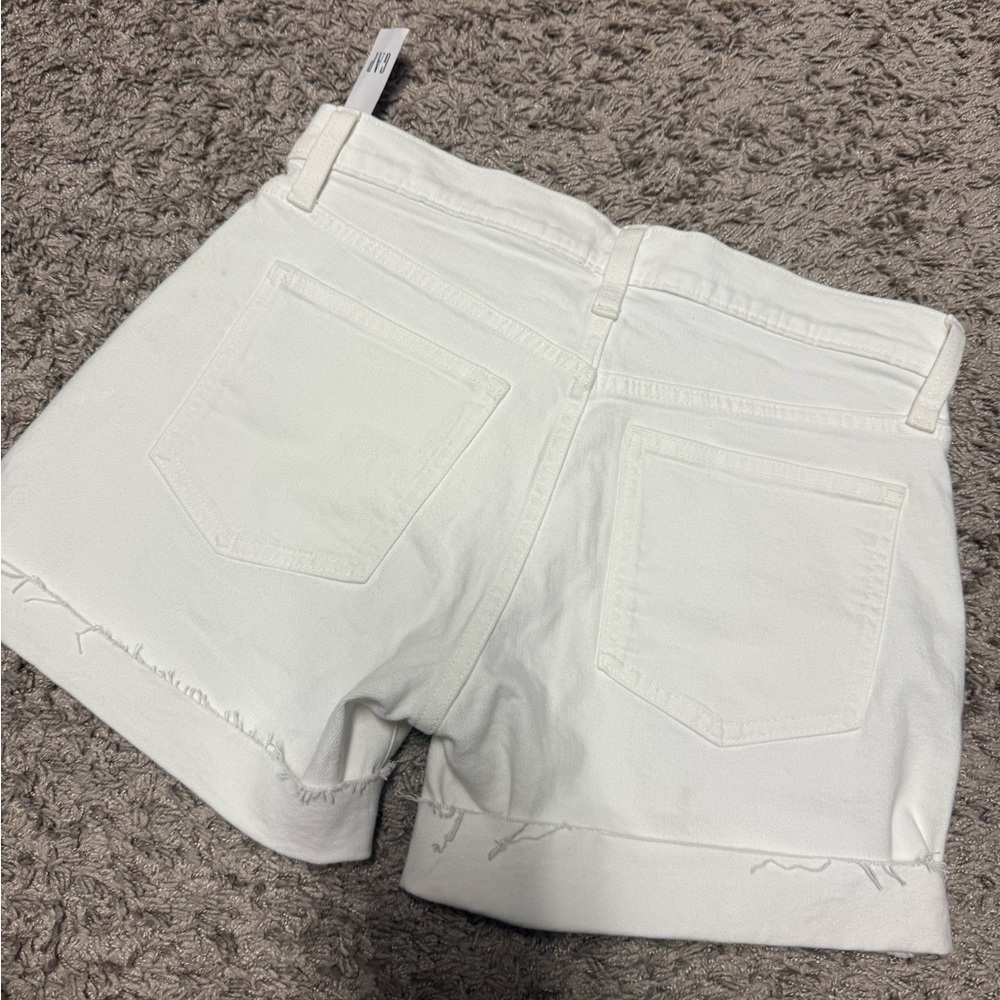 GAP Women's Crisp White Jean Shorts